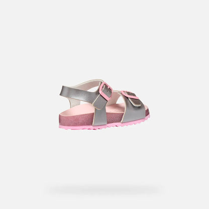 Silver/Pink